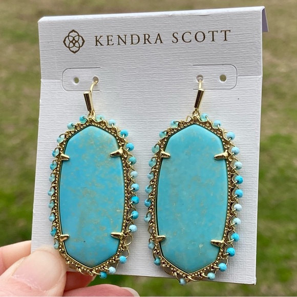 NWT - Kendra Scott - Beaded Danielle Earrings - Picture 2 of 6